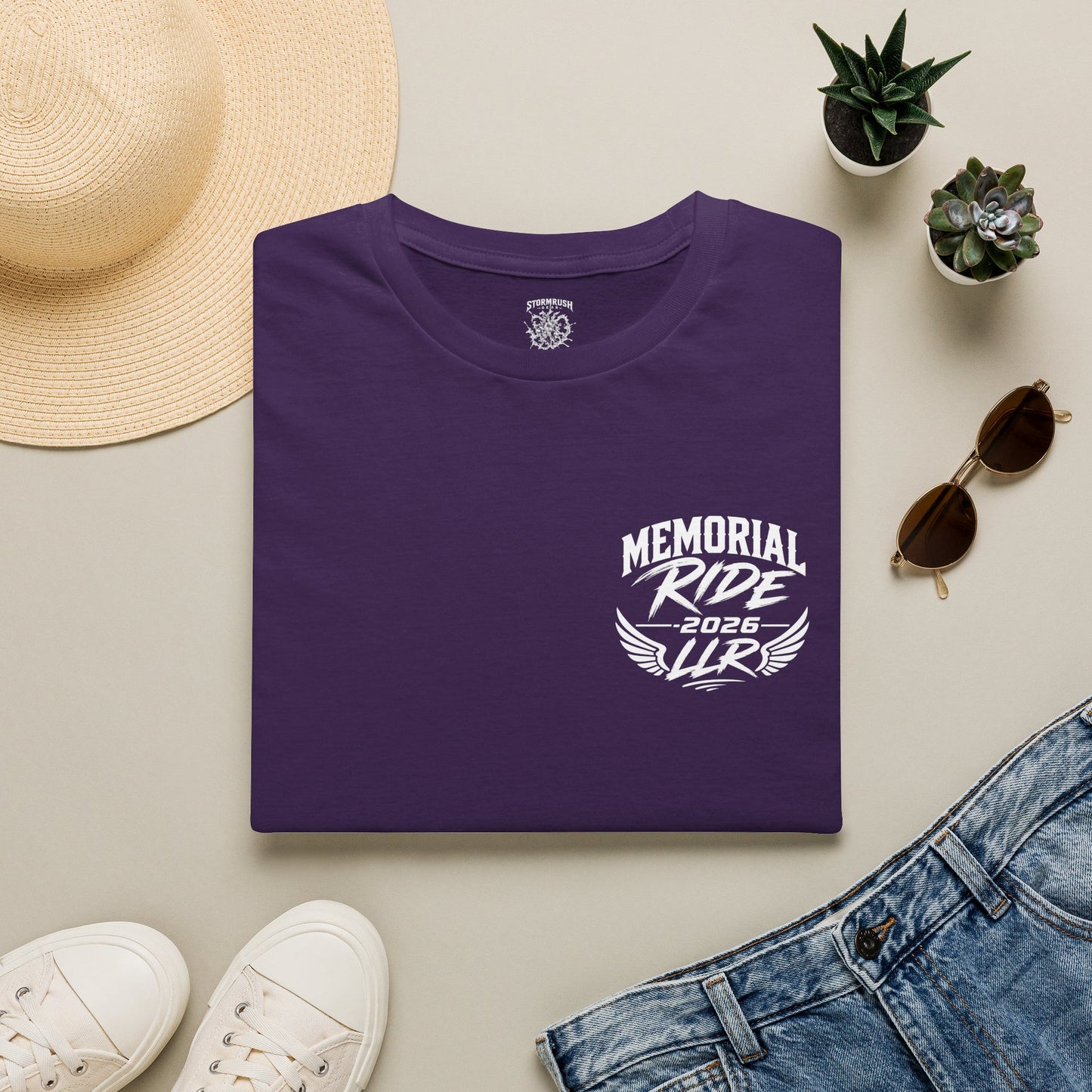 Memorial Ride 2026 T-Shirt — LLR
