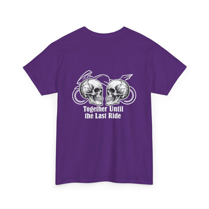 Skull Rider Tee — "Together Until the Last Ride" Graphic T‑Shirt
