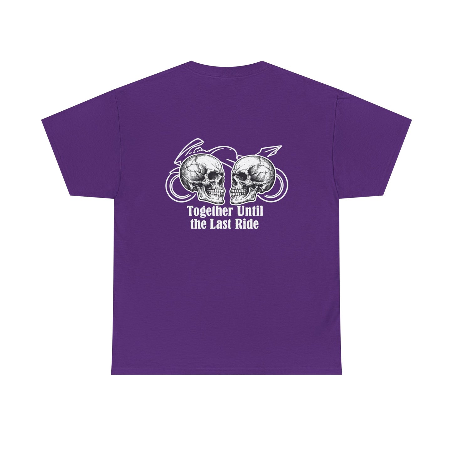 Skull Rider Tee — "Together Until the Last Ride" Graphic T‑Shirt