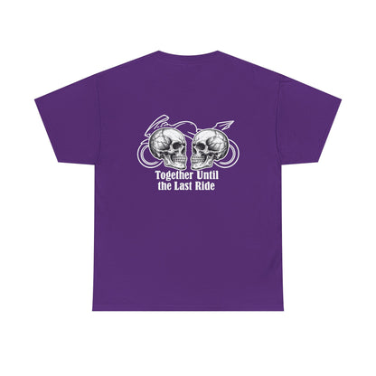 Skull Rider Tee — "Together Until the Last Ride" Graphic T‑Shirt