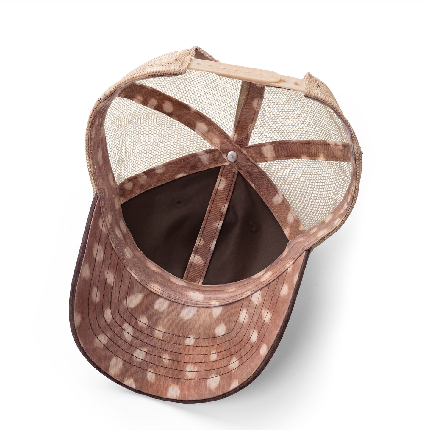 Women's Washed Mesh-Back Cap with pony tail opening