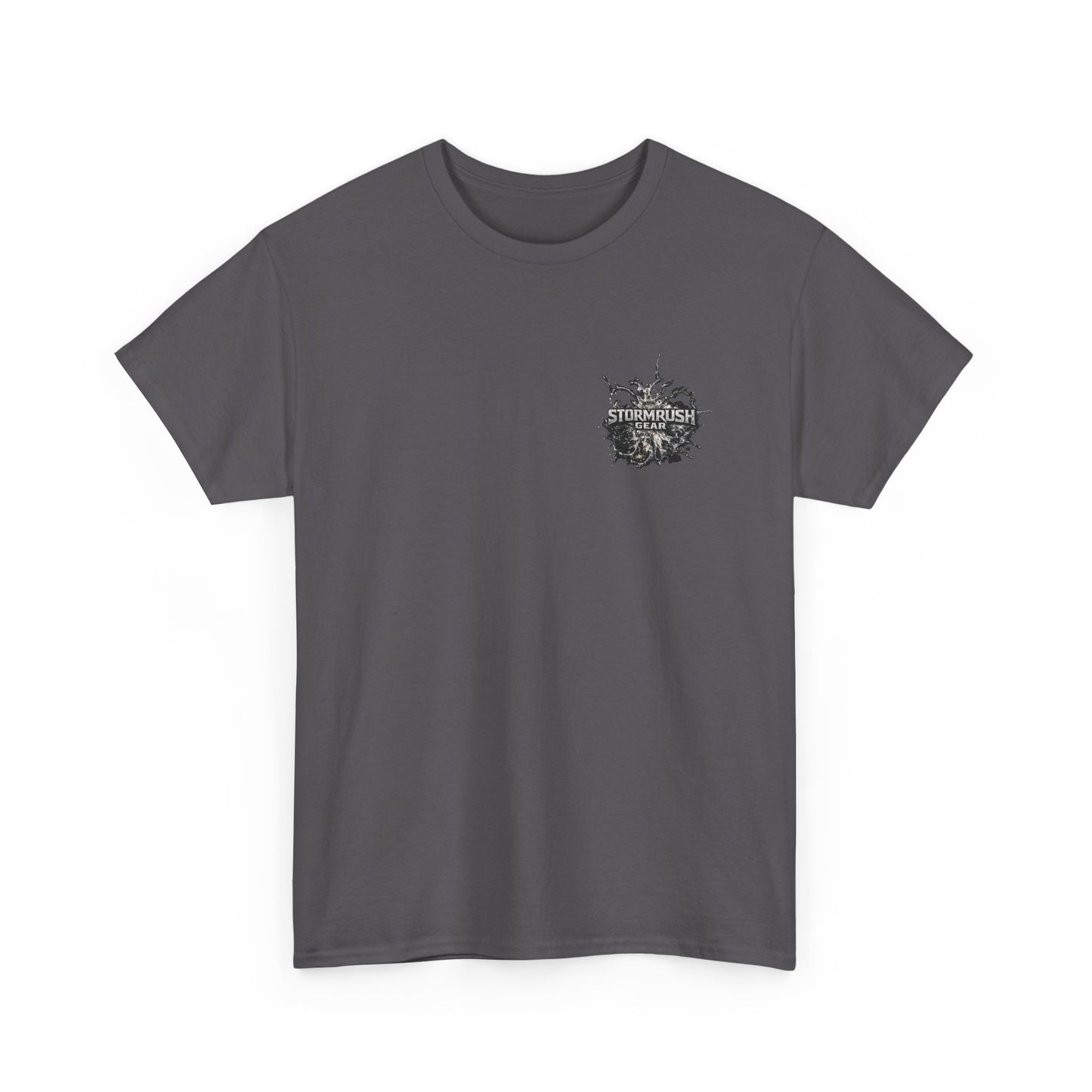 Two Wheels One Love Motorcycle Skull Tee