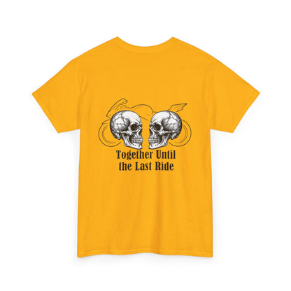 Skull Rider Tee — "Together Until the Last Ride" Graphic T‑Shirt
