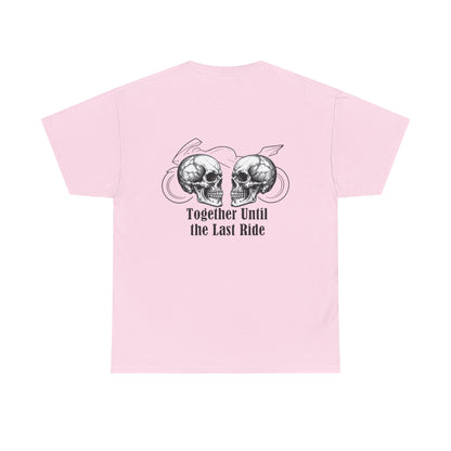 Skull Rider Tee — "Together Until the Last Ride" Graphic T‑Shirt