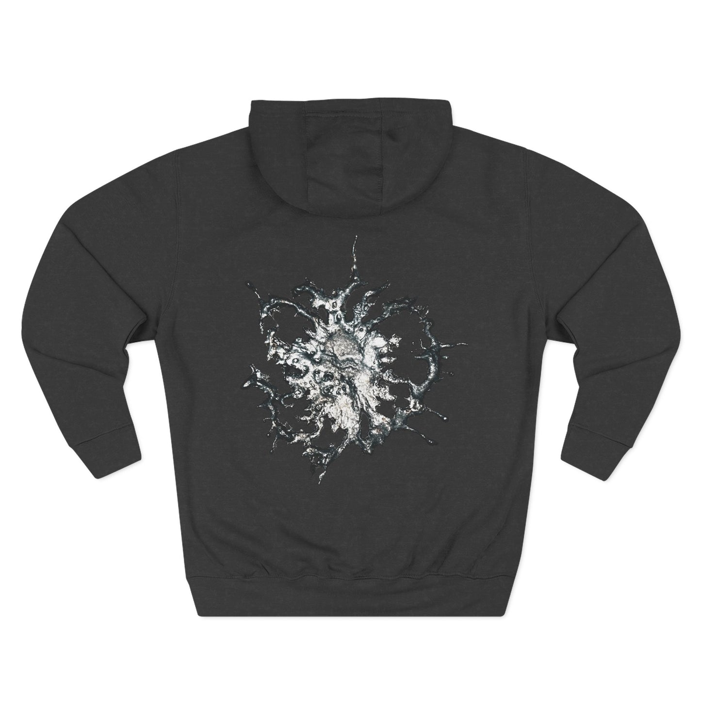 Three-Panel Fleece Hoodie