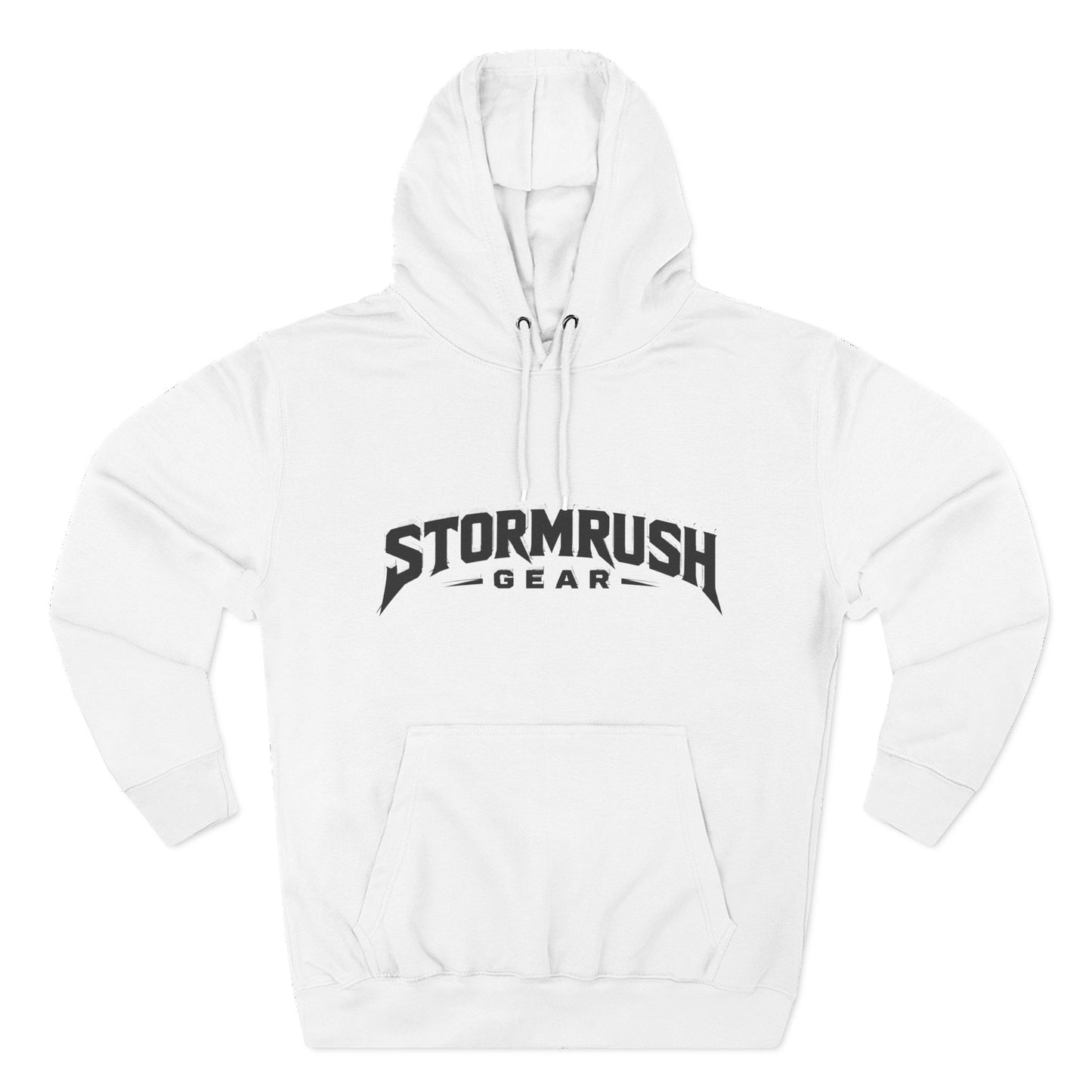 Three-Panel Fleece Hoodie