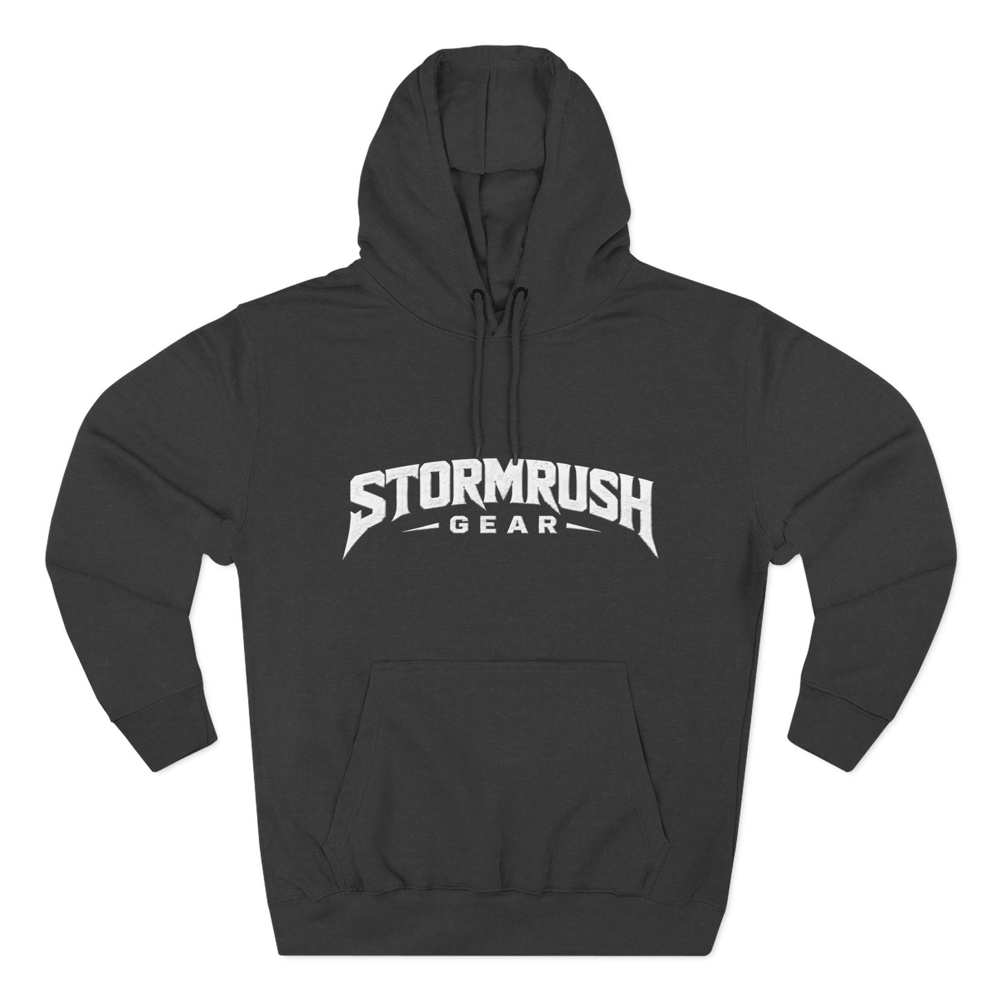 Three-Panel Fleece Hoodie
