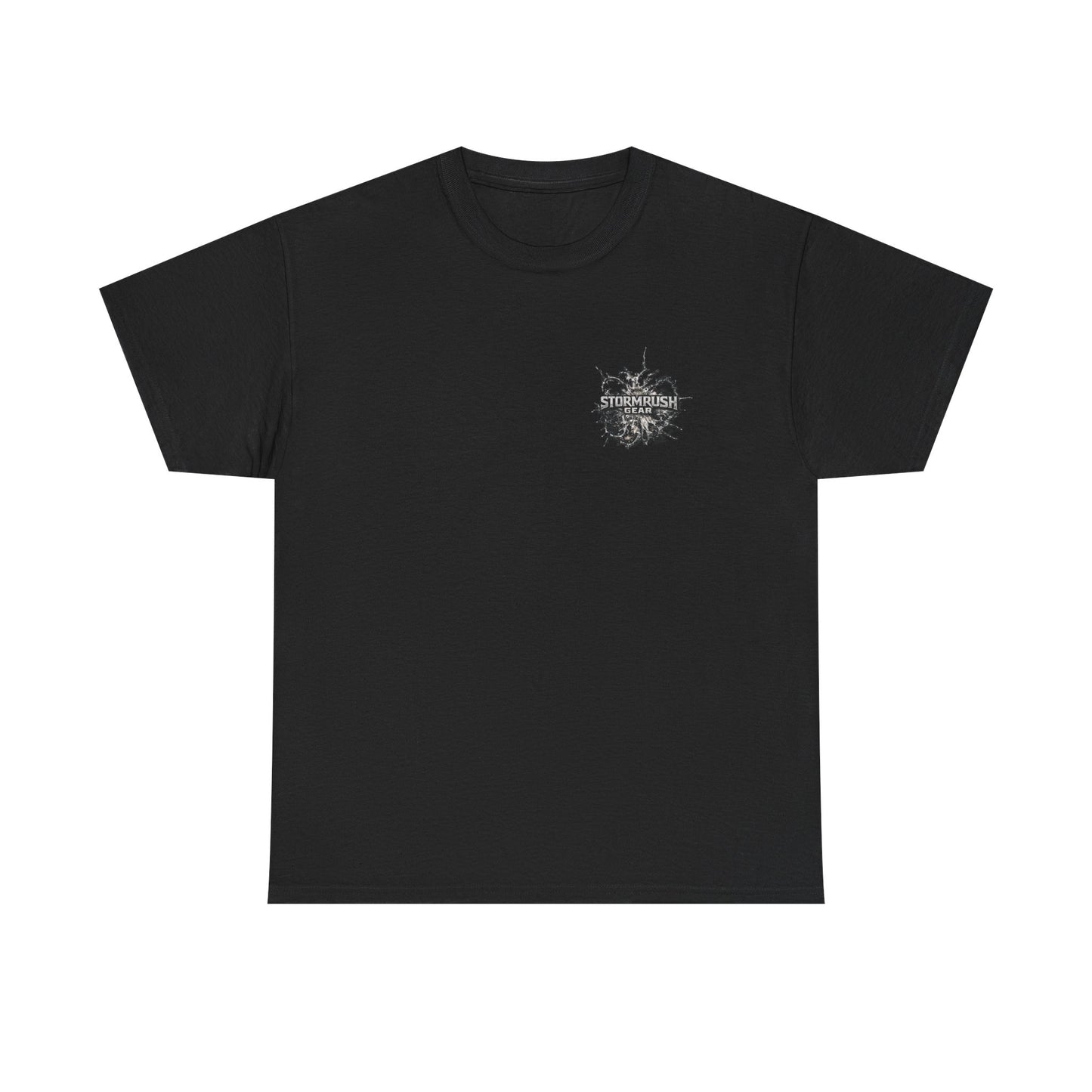 Two Wheels One Love Motorcycle Skull Tee