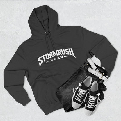 Three-Panel Fleece Hoodie
