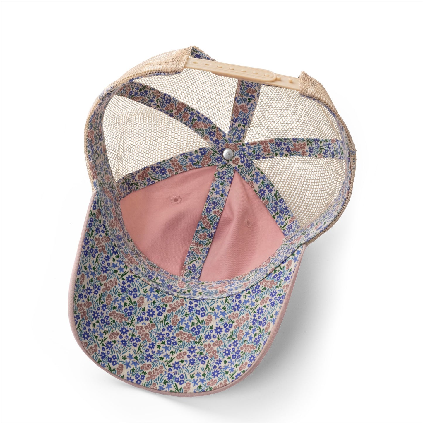 Women's Washed Mesh-Back Cap with pony tail opening