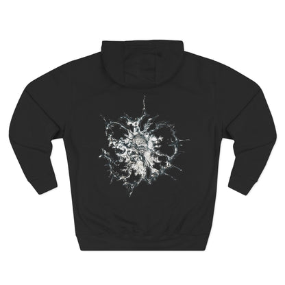 Three-Panel Fleece Hoodie