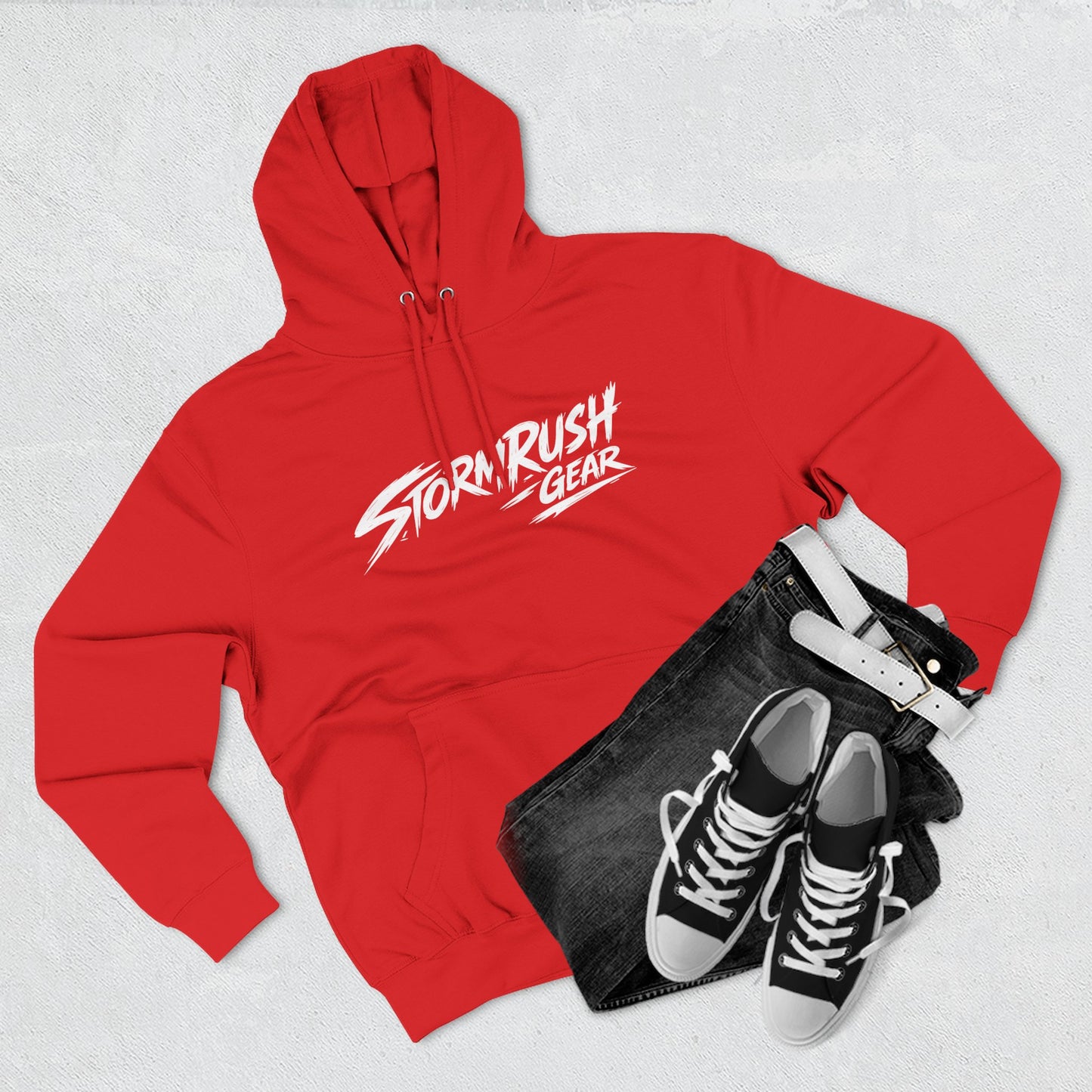 Motorcycle Hoodie — "My Therapy Has Two Wheels" Graphic StormRush Gear