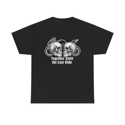 Skull Rider Tee — "Together Until the Last Ride" Graphic T‑Shirt