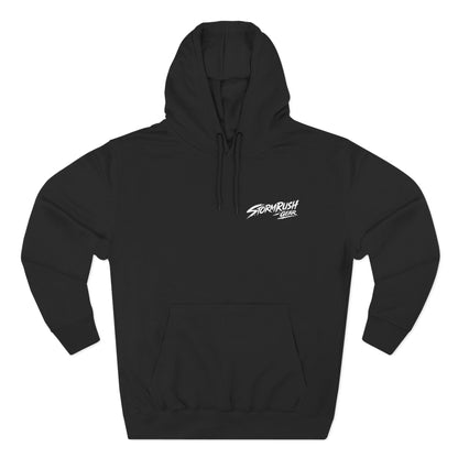 License and Registration— Three-Panel Fleece Pullover