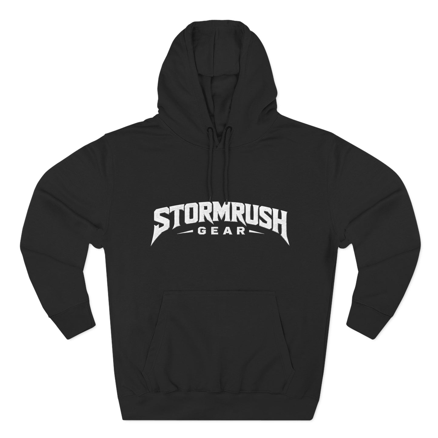Three-Panel Fleece Hoodie