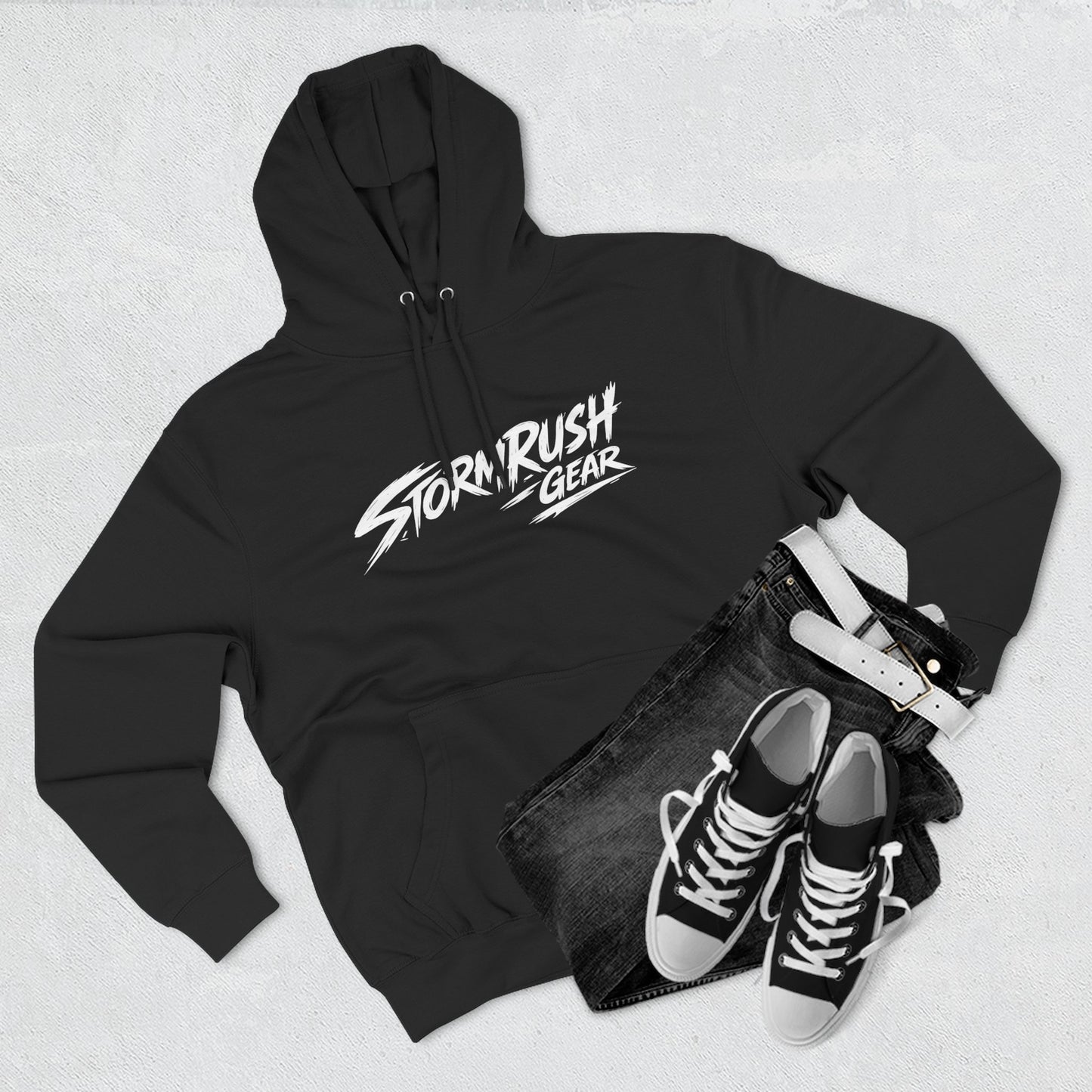 Motorcycle Hoodie — "My Therapy Has Two Wheels" Graphic StormRush Gear