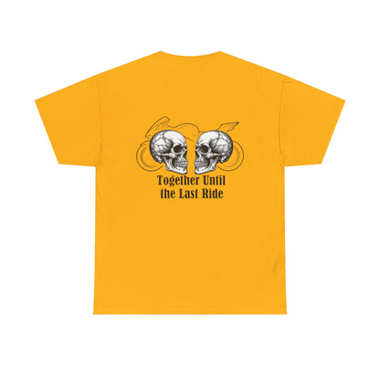 Skull Rider Tee — "Together Until the Last Ride" Graphic T‑Shirt