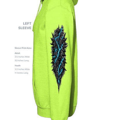 LIME GREEN - BA960 - SLEEVE_LEFT