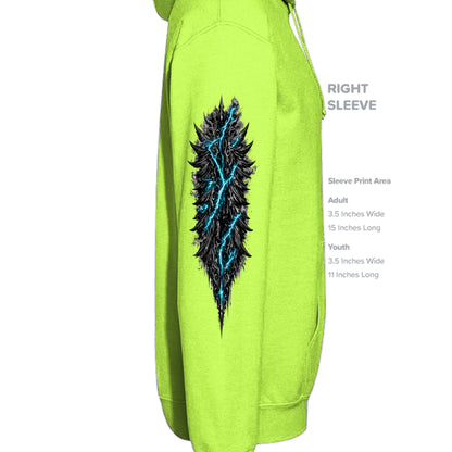 LIME GREEN - BA960 - SLEEVE_RIGHT